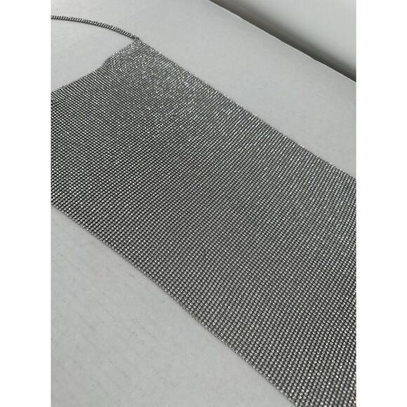 Kith Metallic Chainmail Set Skirt Sz XS Top Sz M Club Sexy Going Out Glam Event - Picture 6 of 16